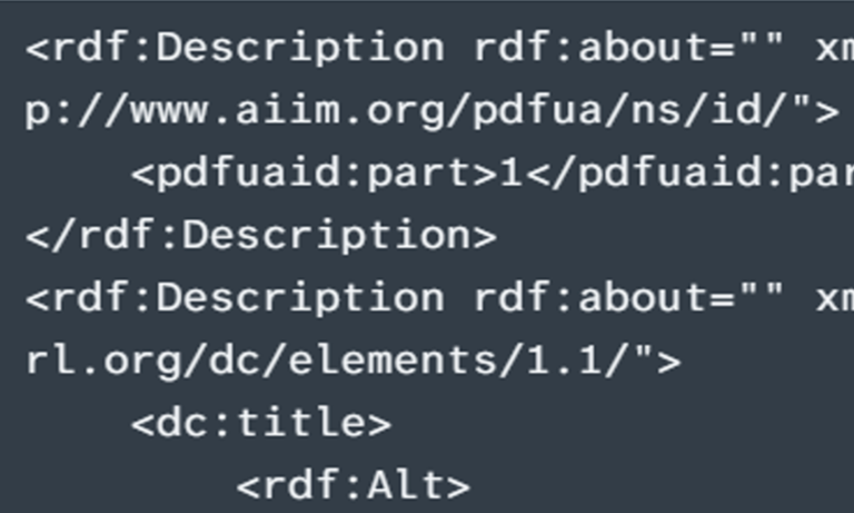 PDF/UA-Identifier: Automatisierte XMP-Injektion